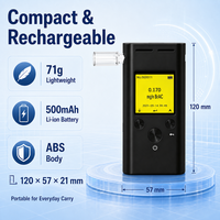 Fabricant OEM, éthylotest numérique portable, détecteur d'alcool haute précision, certifié CE, moniteur d'alcool