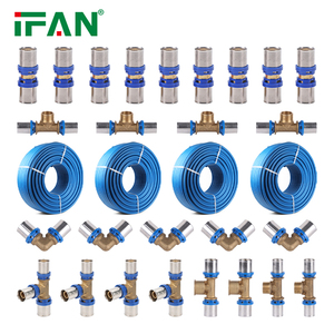 Raccords de plomberie haute pression pour vente directe usine, type <span class=keywords><strong>U</strong></span> <span class=keywords><strong>TH</strong></span>, 16-63MM, pour tuyaux multicouches en aluminium et raccords à sertir PEX - Product Image 2