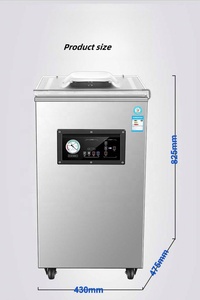 Mini machine d'emballage sous vide de type sur pied pour aliments, scelleuse sous vide pour saumon, foie <span class=keywords><strong>gras</strong></span>, caviar - Product Image 3