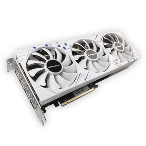 การ์ดจอ <span class=keywords><strong>GDDR6X</strong></span> สำหรับเล่นเกม pcwinmax GeForce <span class=keywords><strong>RTX</strong></span> 3070 TI 8GB พัดลมระบายความร้อนสามตัวประสิทธิภาพสูงสำหรับเล่นเกมขายส่ง GPU - Product Image 2