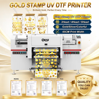 Imprimante jet d'encre LETOP Factory 600MM pour étiquettes de gobelets, logos, machine d'impression DTF UV rouleau à rouleau avec estampage à chaud doré