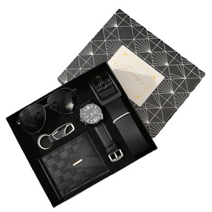 Set de Regalo para Hombre, Regalos de Negocios para Papá, Gafas de Sol, Cinturón Hecho a Mano, Día de San Valentín, Día del Padre - Product Image 5