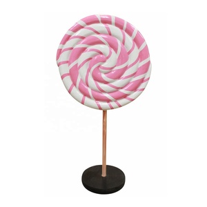 Decoración para Fiestas, Escultura <span class=keywords><strong>de</strong></span> Piruleta <span class=keywords><strong>de</strong></span> Fibra <span class=keywords><strong>de</strong></span> Vidrio, Decoración para Tienda <span class=keywords><strong>de</strong></span> Dulces - Product Image 3