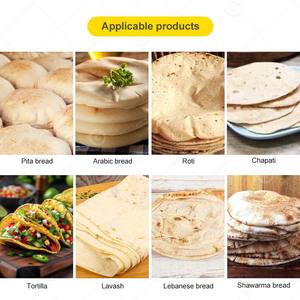 Línea de Producción Automática de Pan Pita Compacto a Gas Comercial Árabe, Máquina para Hacer Roti, Hecho en China - Product Image 6