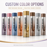 Spray Colorant Capillaire Temporaire Sans Décoloration Qualité Supérieure Rose Vif Bleu Violet Rouge Fournisseur OEM ODM en Gros
