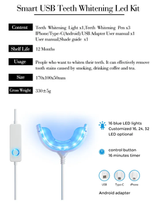 Kit Led de blanqueamiento <span class=keywords><strong>Dental</strong></span> para el hogar recomendado por dentista profesional con 32 Led y bolígrafo de Gel utilizado como juego de blanqueamiento <span class=keywords><strong>dental</strong></span> para el hogar - Product Image 3