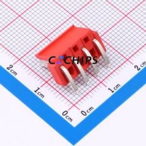 W396110K-4PR2123 Wire-to-<b>Board</b> <b>Pin</b> Header Bent Lead Through Hole,P=3.96mm Connector 1x4P 3.96mm Right Angle Insert VH - Product Image 2