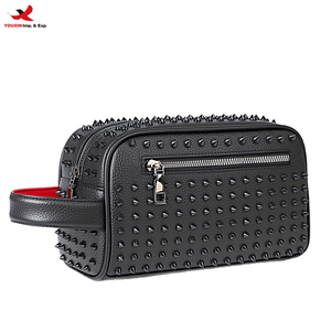 Bolsos de PU para Hombre de Moda, Bolsos Remachados con Cierre de Cremallera y Forro de Poliéster, Estilo para Damas, Venta al por Mayor, Pedidos Mixtos Disponibles - Product Image 1
