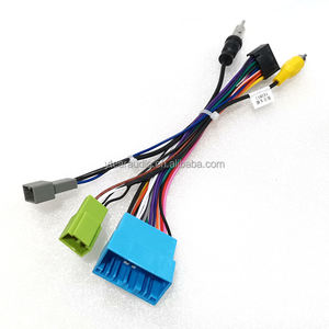 1 adet araç ses 16PIN adaptör kablo demeti kamera kablosu ile <span class=keywords><strong>Suzuki</strong></span> Vetra <span class=keywords><strong>Swift</strong></span> SX4 <span class=keywords><strong>Stereo</strong></span> yüklemek için satış sonrası güç kablosu - Product Image 2