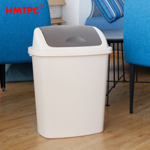 20 Liters Indoor Small Swing Lid Trash Can Plastic Waste Bin <strong>for</strong> <strong>Sale</strong> <strong>Dustbin</strong> - Product Image 3