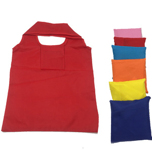 Bolsa de Compras Plegable Personalizada, Cuadrada, de Tela Oxford de Poliéster 190T, con Logotipo Impreso, Bolsa de Mano Publicitaria - Product Image 4