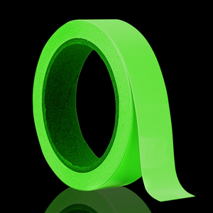 Nhà Máy Tự Dính <span class=keywords><strong>PVC</strong></span> Sáng Huỳnh Quang Sticker Cuộn Phát Sáng Trong Bóng Tối Băng Cho Cầu Thang Trang Trí Đêm Đánh Dấu Cho Tự Làm - Product Image 1