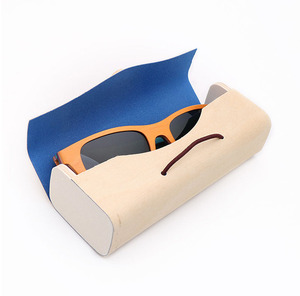 Étui en bambou <span class=keywords><strong>de</strong></span> haute qualité Sunray Fashion avec logo client <span class=keywords><strong>pour</strong></span> lunettes <span class=keywords><strong>de</strong></span> <span class=keywords><strong>soleil</strong></span>, lunettes optiques, fabriqué en bois - Product Image 1