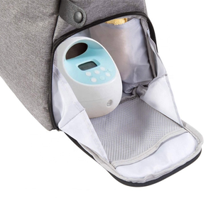 Bolso de viaje para portátil para mujer, bolsa de mano para pañales, bolso de hombro con bomba de pecho, con enfriador - Product Image 6