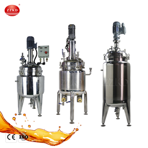 Small <b>Jacketed</b> Reactor Laboratory Industrial Double Layer 50L Chemistry Stainless Steel Reaction Kettle Reactor Vessel - Product Image 2