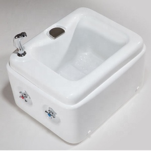 Cuenco de pedicura con reposapiés para masaje de pies de salón de uñas de alta calidad con reposapiés, silla de pedicura de Spa con cuenco - Product Image 2