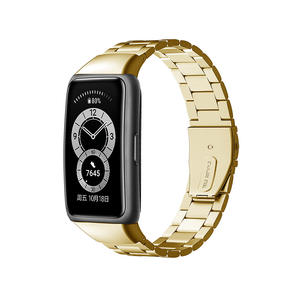 <span class=keywords><strong>Metaliza</strong></span>-pulsera de acero inoxidable para Huawei Honor Band 6, pulsera de reloj inteligente de Metal - Product Image 2