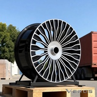 Ruedas de Repuesto VEROS YZ-05 de Aleación Forjada, Nuevas, Plateadas, Multirradio, MONOBLOK, de 19-20 Pulgadas para Mercedes