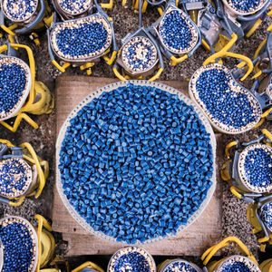 Экологически чистые гранулы из переработанного синего полипропилена |   Полипропилен сырьевой для экструзии/выдувного формования - Product Image 2