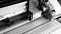 Machine automatique de découpe d'impression d'autocollant de vinyle de solvant écologique de 1.6m avec têtes DX5