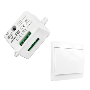 वायरलेस लाइट 433mhz rf एकल पोल 10a मॉड्यूल ac 240v टच पैनल द्वारा यू के लिए 5 वर्ष यांत्रिक जीवन - Product Image 1