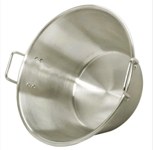 Durable Metal Lar 17 \ "X 7,5 \" Plancha de Acero Inoxidable para Exteriores Hornear Carnitas Taco Disco Cocinar Stir Fry Wok - Product Image 2