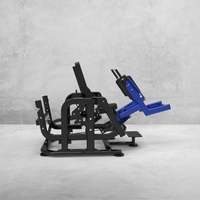 Appareil de musculation professionnel pour pont de hanche, entraîneur d'abduction inclinée et de poussée des hanches 45° °   Appareil d'entraînement réglable pour les fessiers et les cuisses externes