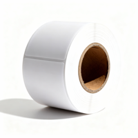 Étiquettes adhésives en papier couché personnalisées avec logo de la marque Zexu, forme irrégulière, imprimées pour imprimantes Zebra, marquage de la marque, emballage de modèle
