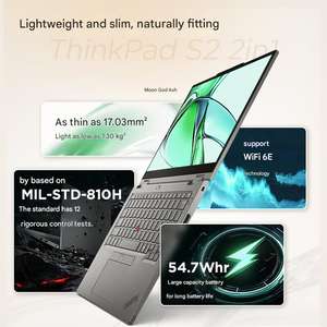 Portátil Empresarial ThinkPad S2 Yoga 2 1 Nuevo de Fábrica, Pantalla Táctil de 13.3 Pulgadas, Intel Core Ultra 5/7, 32 GB, Inglés, Refrigeración con Doble Ventilador - Product Image 2