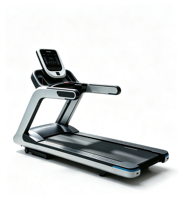 Tapis roulant motorisé professionnel pour salle de sport avec contrôle par clavier, machine de course pour entraînement cardio et aérobique en club de fitness