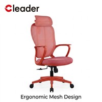 Chaises de bureau pivotantes ergonomiques en maille respirante et réglables pour la maison, le bureau, l'étude et les événements
