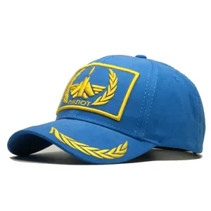 Baseball Caps 6 Panel Custom High Quality 6 Panel Embroidered For Men Baseball Cap Wholesale OEM Russian Hat