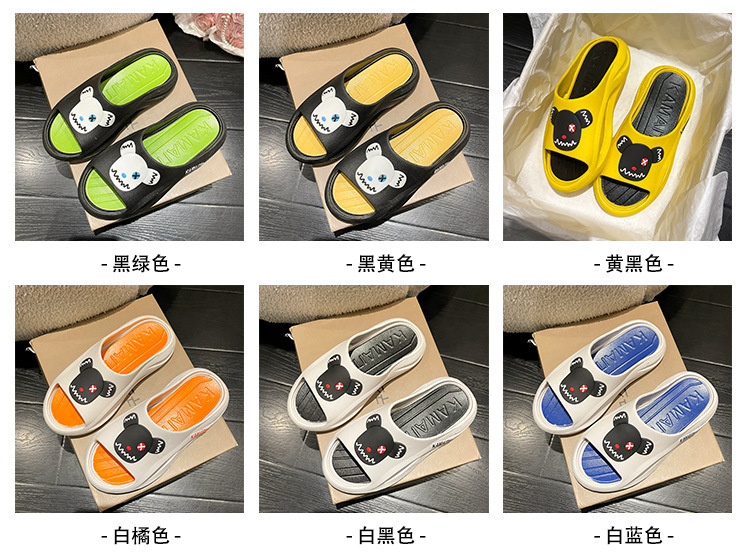 Unisex Anti-slip Soft Women EVA Outdoor Slipper Indoor Flat Slides Men Summer Beach Shoes
