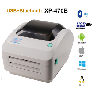 Impressora de Etiquetas de Envio <span class=keywords><strong>XP</strong></span>-<span class=keywords><strong>470B</strong></span> de Alta Velocidade 4 Polegadas 108mm <span class=keywords><strong>Xprinter</strong></span> Impressora Térmica de Código de Barras - Product Image 5