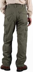 Pantalones de Trabajo Ignífugos CAT2 con Bolsillos Grandes, 7.5OZ Algodón, NFPA 2112, Resistentes al Fuego, Cintura Elástica, Entrepierna 30-36 - Product Image 4