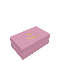 Emballage en carton rigide de luxe personnalisé de haute qualité avec couvercle amovible, boîtes cadeaux rigides avec doublure en satin de soie et col