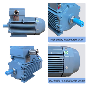 มอเตอร์แบบอะซิงโครนัสสามเฟสป้องกันการระเบิด ABB M2JAX180M2A แรงดันไฟฟ้า 380/690V AC ความถี่ 50Hz 3000 รอบต่อนาที IMB3 - Product Image 1