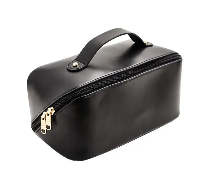 Pu Draagbare Buiten Reizen Gepersonaliseerde Cosmetische Tas Organizer Rits Wake-Up Bag Reizen Make-Up Make-Up Tassen