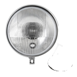 Ensemble de phares halogènes YHMOTO 140 mm, compatible avec les cyclomoteurs Simson S50 S51 S70 S53, phare avant. - Product Image 1