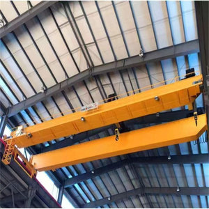 Grúa monoviga de 40t y 15m con gancho de elevación y polipasto eléctrico de doble viga - Calidad japonesa para el comercio - Product Image 1