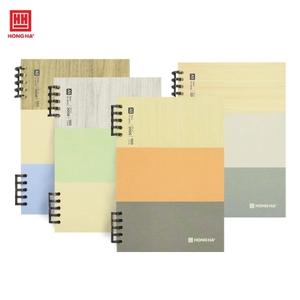 Cuaderno Espiral Juvenil Hong <span class=keywords><strong>Ha</strong></span> con Cubierta de PP, Protección Esmerilada, Anillas de Plástico Segmentadas, Páginas Rayadas, Impresión Digital, Tamaño A5 - Product Image 1