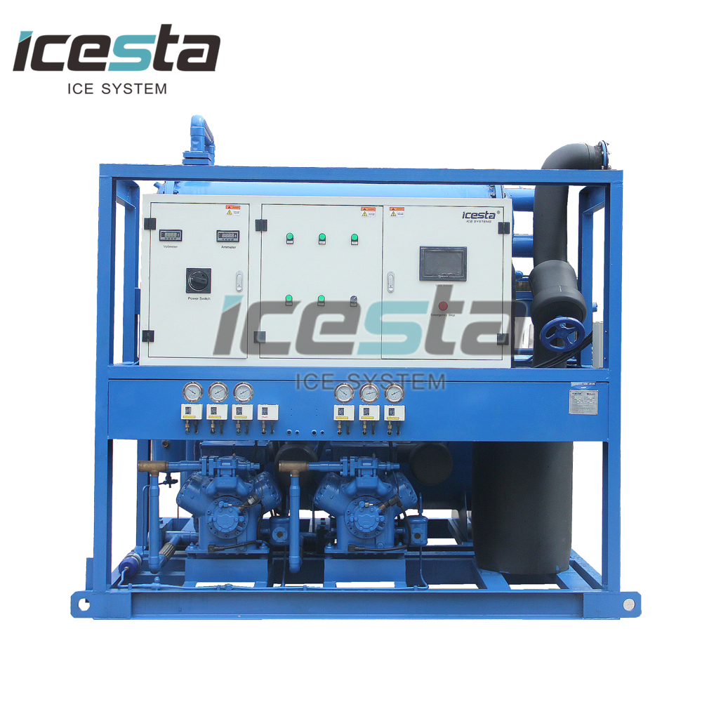 Icesta промышленный сенсорный 5 20 тонн трубки льда полый конъюгированный силиконизированный полиэстер решений волокно машины машина для производства в Малайзия, Филиппины