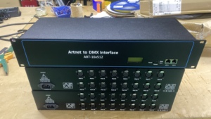 8 יציאת Artnet כדי DMX512 תאורה 3/5pin XLR <span class=keywords><strong>DMX</strong></span> בקר - Product Image 6