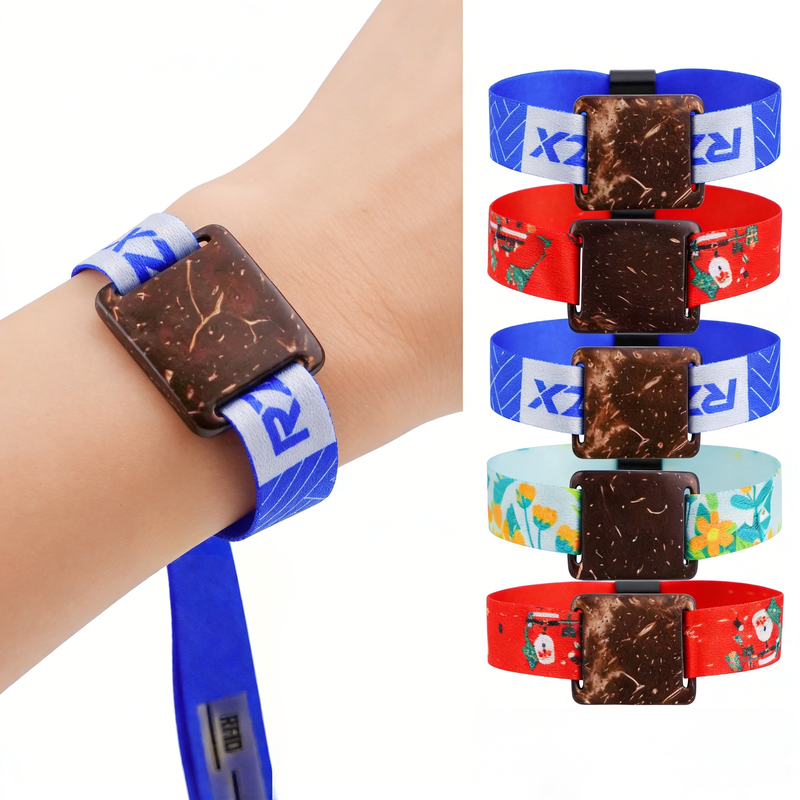 Custom Smart NFC Bracelet RFID Fabric