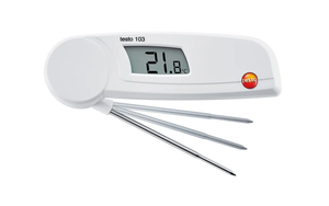 Thermomètre alimentaire pliable Testo 103 -<span class=keywords><strong>22</strong></span> à 428 °F / -30 à +220 °C Thermomètre de pénétration 0560 0103 - Product Image 2
