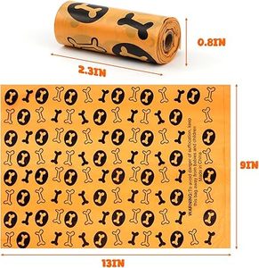 Rouleaux de sacs à déjections canines Huamaohengchun, résistants aux déchirures, pour le nettoyage des excréments de chien, les promenades et les voyages avec les chiots - Product Image 3