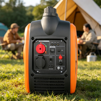 Générateurs d'énergie portables à onduleur intelligent, silencieux, à essence 4 temps, 1KW 1.5KW 2KW 2.5KW, 50/60Hz, autonomie de 5,7h, faciles à transporter