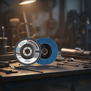 Disque à lamelles professionnel Fervi DF8100, disque abrasif sans fer, fabrication italienne - Product Image 2