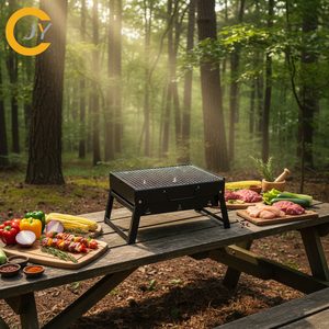 <strong>Instant</strong> <strong>BBQ</strong> Grill Disposable Grill Charcoal <strong>BBQ</strong> for Garden Camping - Product Image 2