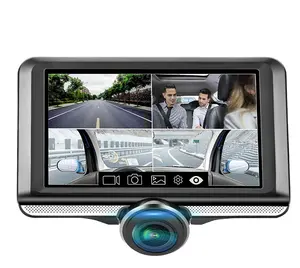 camcoder xe Suppliers-Phía Sau Sony Lends Dash Cam Với Làn Đường Phát Hiện Xe Dvr 2 Ch 3 Inch Full Hd Car Dvr Camcoder 1080P Hai Máy Ảnh Xe Dvr -10 - 70 ℃